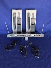 GTD- AudioG-380 4-Channel VHF Wireless Microphone System with 6 Microphones