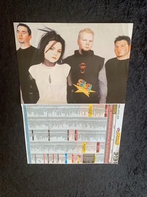 TOBEY MAGUIRE,EVANESCENCE Middle East VINTAGE TURKISH MAGAZINE GIFT POSTER
