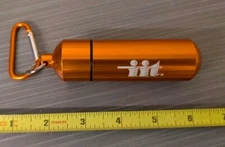 IIT Illinois Industrial Tool Waterproof Aluminum Storage Capsule Size Large New 