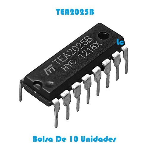Circuito Integrado TEA2025B - Amplificador Audio Stereo - Descuento Por Cantidad - Imagen 6 de 6