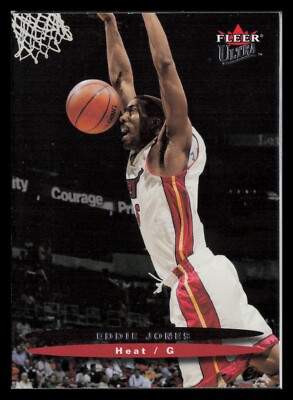 2003-04 Fleer Ultra Base Eddie Jones Miami Heat #165