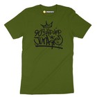 Hip Hop 90's Junkie T-Shirt Urban Street Graffiti Tag Tee