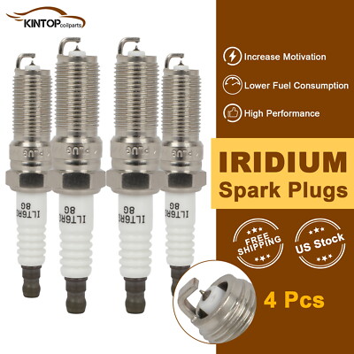4x Iridium & Platinum Spark Plugs For Mazda CX-7 2.3L 2007-2009