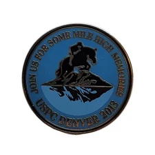 USPC Denver 2013 Join Us For Some Mile High Memories Pin - US Pony Club