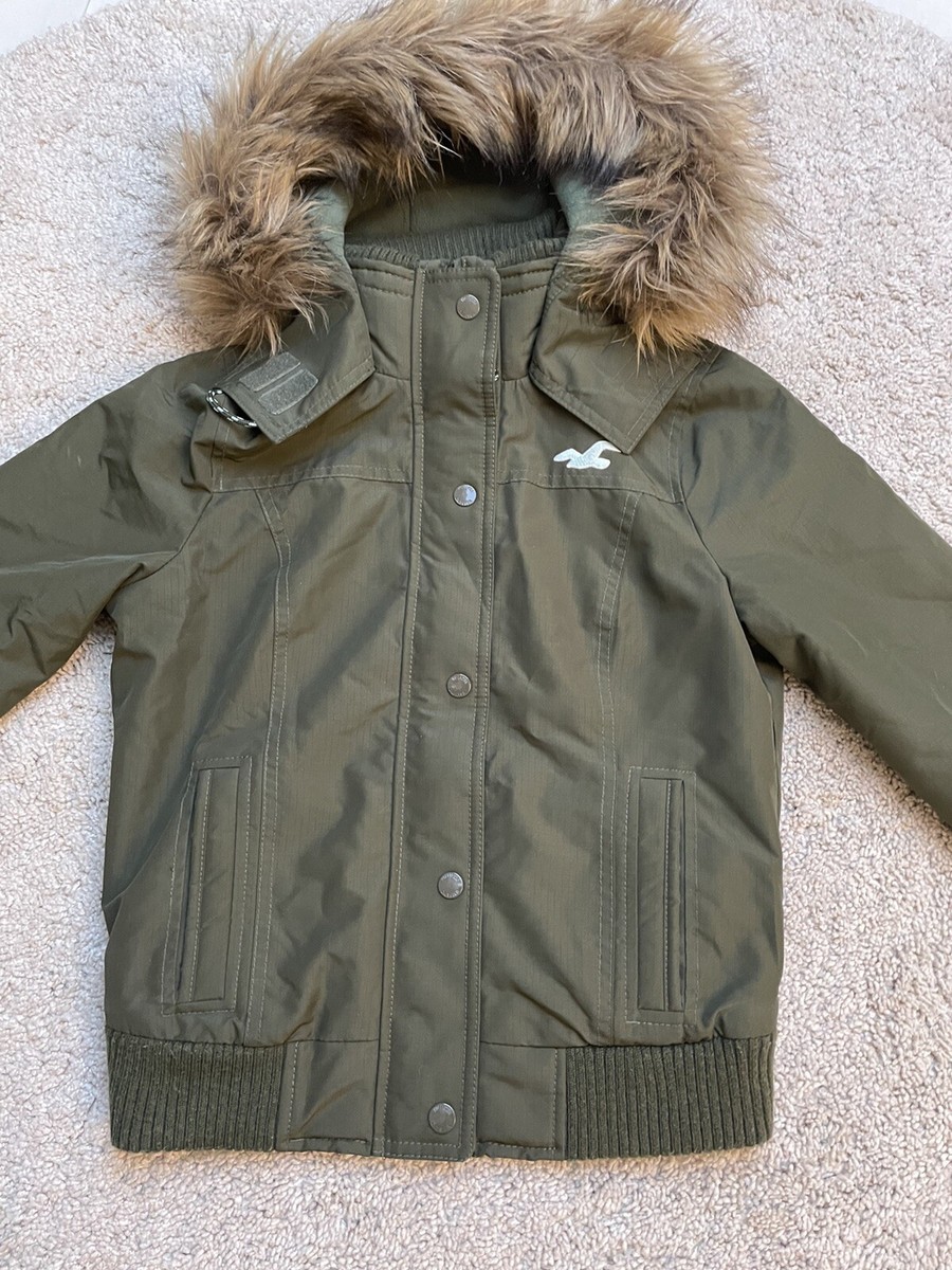 Pink Winter Jackets Hollister Jacken Damen Sale Hollister Damen