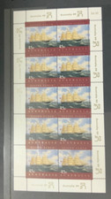 AUSTRALIA: A99 FLYING COUD SHIP SHEETLET OF 10.     PERFET MUH