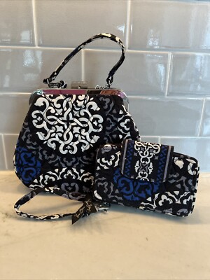Rebloom SHOP専用ページ Vera Bradley Mini Frame Crossbody LOT in Canterberry Cobalt