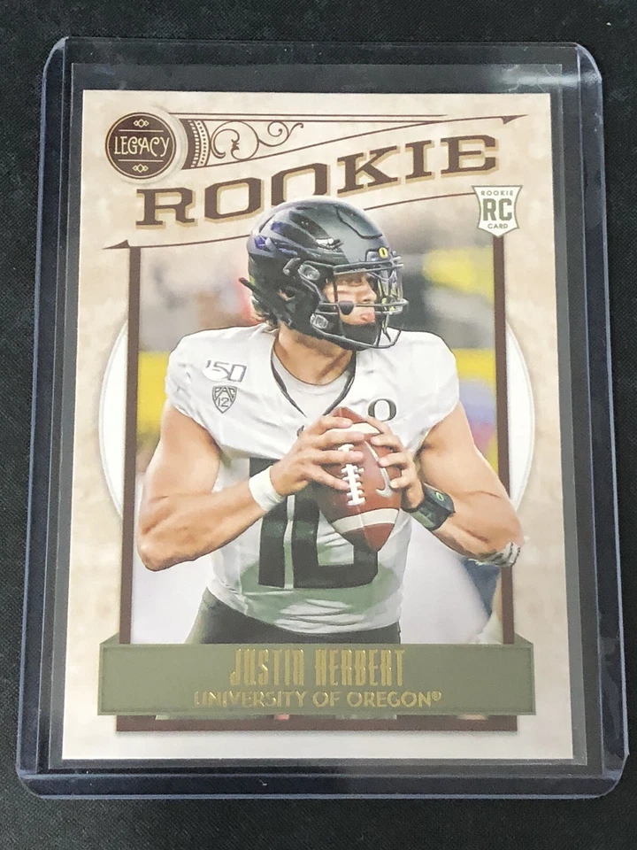 2020 Legacy Football Rookies Pick Your Card HURTS, HERBERT, YOUNG RC Packed Mint - Image 2 of 4