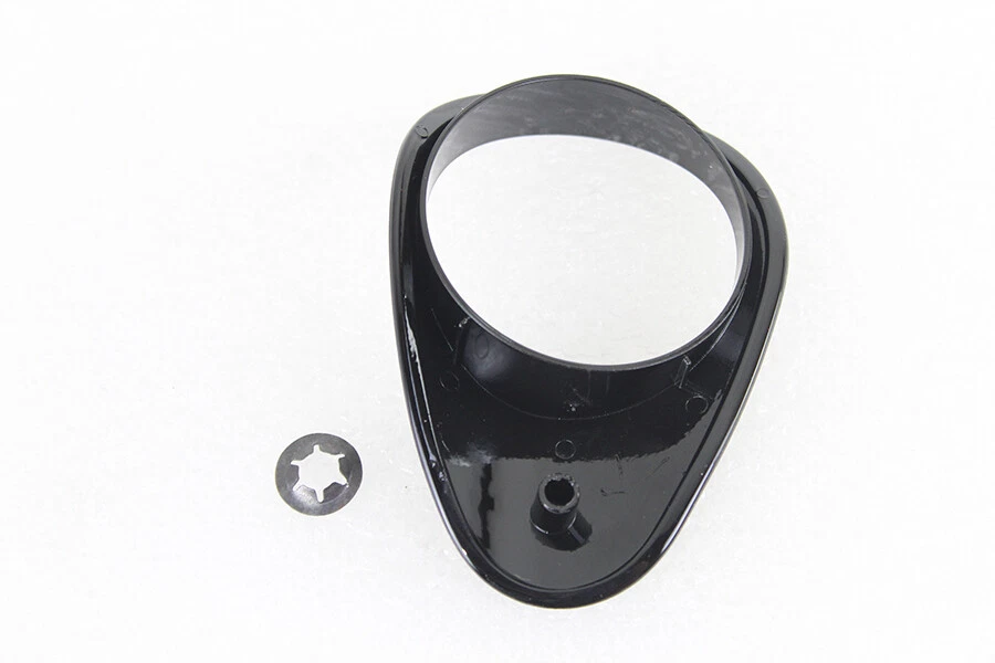 Borde de bisel de varilla negra Harley 04-Up Sportster XL 883 1200 V-Twin 40-0013 G7 Foto 2 de 4