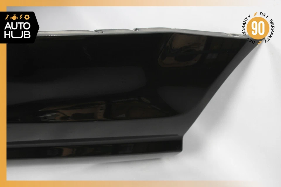 08-10 Conjunto de cubierta de parachoques trasero deportivo Mercedes W216 CL63 CL65 AMG negro OEM 44k Foto 4 de 4