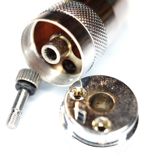 Bullet Dosierer Silber snuff bottle silver Portionierer für Schnupftabak snuf