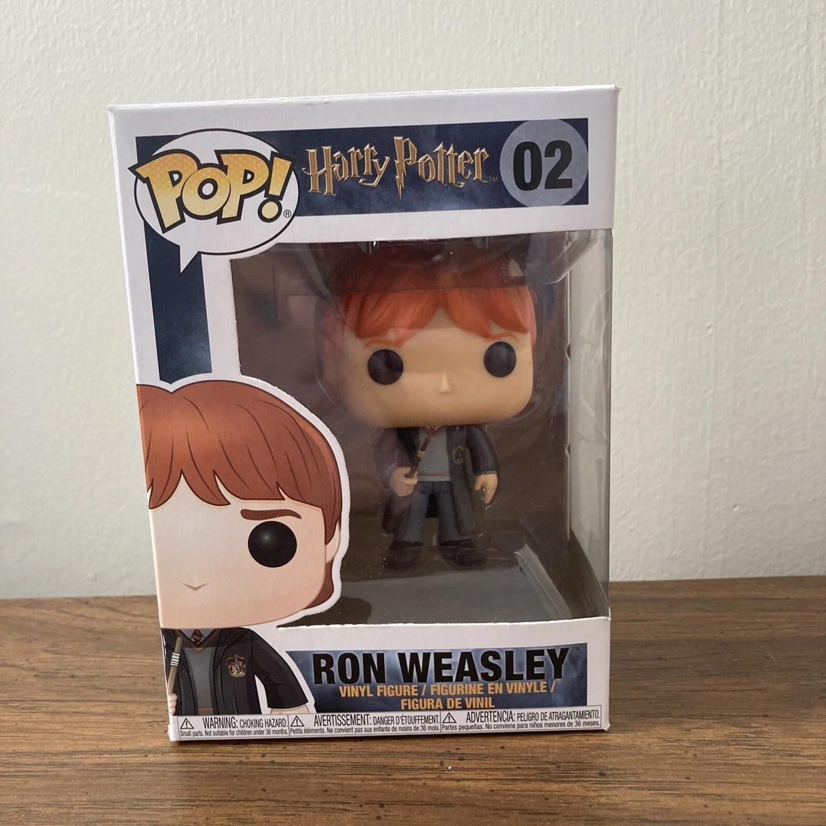 Funko POP Harry Potter Series 1 RON WEASLEY 4 inch New in Box
