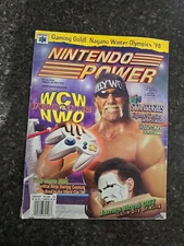 Nintendo Power Volume 105 with poster WWE Hulk Hogan No Card
