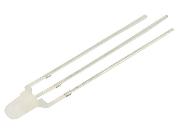 2X OSRBPA3132A Led 3 Mm Rot / Blau 1120-1560Mcd,1560-2180Mcd 30° Anz. Ausg: 3 Op-image