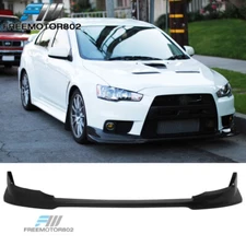 Fits 08-15 Mitsubishi Lancer Evolution X VR Style PU Front Bumper Lip Bodykit