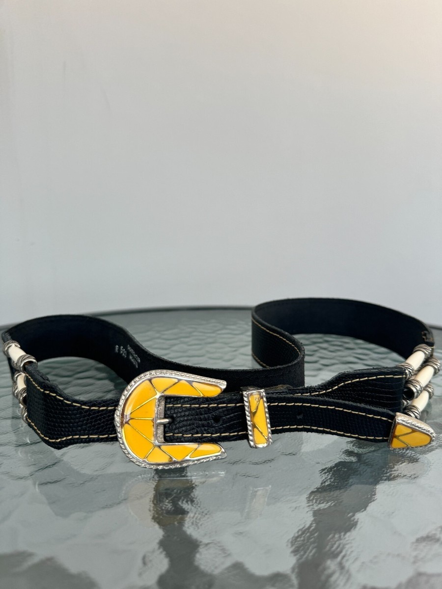 Croute de Cuir Vachette belt vintage | eBay display picture 2