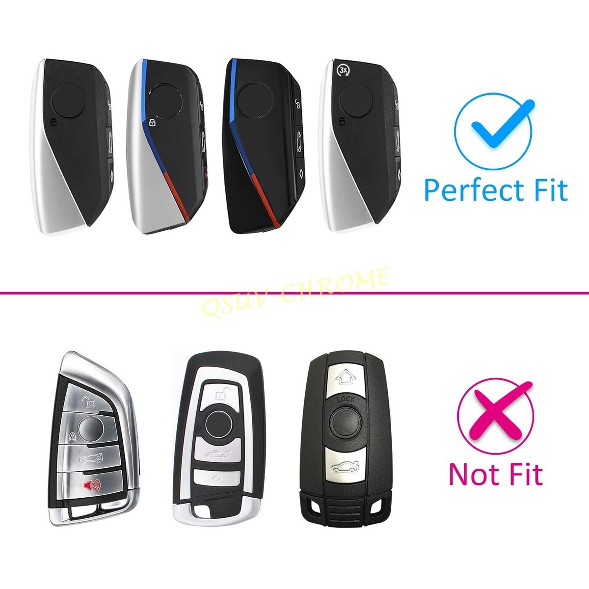 HIBEYO Key Case Compatible With BMW 2023 2024 New 5/7 - View #9