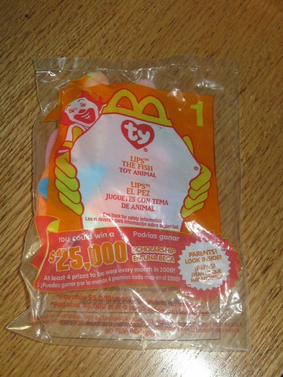 未開封品 全8種 2000 マクドナルド ty ティーニー ビーニーベイビーズ TY×McDonald's/マクドナルド・Happy meal toy/ハッピーミール