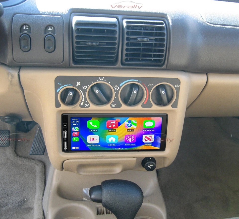 Radio estéreo de coche AI control por voz para Dodge Neon/Plymouth Neon Carplay 95-99 Foto 2 de 4