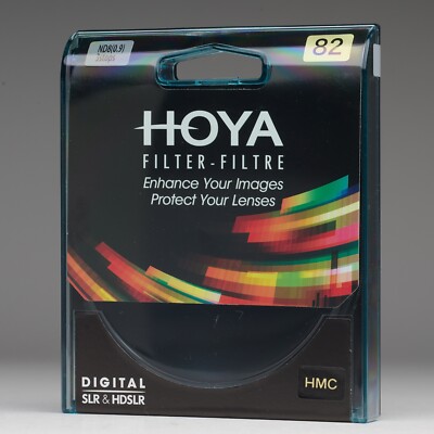 Hoya Digital HMC ND8 Filter, Graufilter 3 Stops, 82 mm