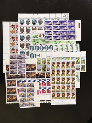 335 US MINT STAMPS 11 SHEETS (6 PARTIAL) SEE IMAGES! LARGE COLLECTION! - Picture 9 of 9