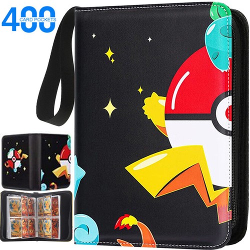 Sammelalbum 400/900 Karten Portfolio, 4/9-Pocket Sammelkarten Heft Ordner Mappe - Bild 21 von 24