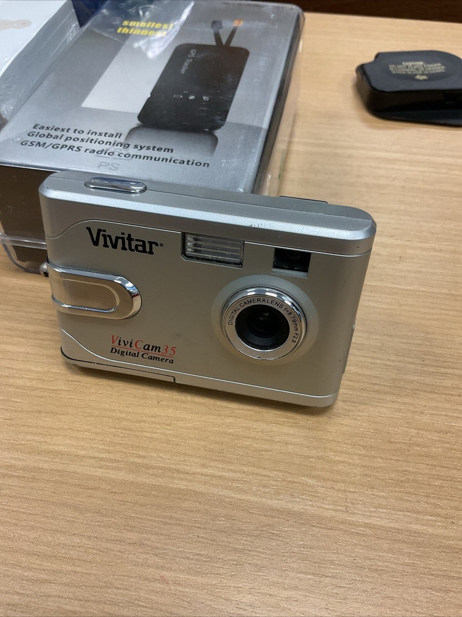 Vivitar ViviCam 35 0.3MP Digital Camera - Silver 19643603776| eBay
