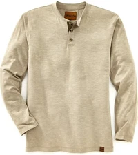 Venado Mens Flex Henley | Long Sleeve Shirts for Men