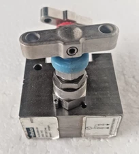 PARKER INSTRUMENTATION MANIFOLD VALVE, 1/4" BSPP, HALS2V4RRHV-MH .