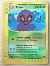 ARBOK Reverse HOLO 3/165 Expedition Base Set - Rare Pokemon Card! 🐍✨ on eBay