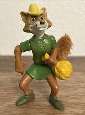 DISNEY ROBIN HOOD FOX  3.5? ACTION FIGURE PLASTIC TOY W/FURY TAIL