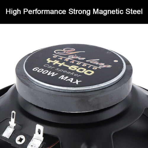 2pcs 6.5" 600W Car Coaxial Auto Music Stereo Full Range Frequency Hifi Speakers - Picture 7 of 10