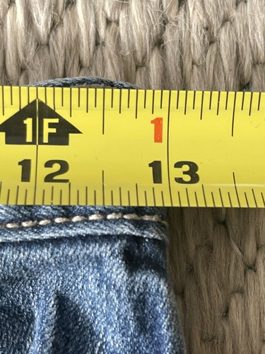 Cruel Girl Jeans Girl’s Size 16 Slim 26x31.5 Low Rise Straight Leg Medium Wash - Picture 8 of 10