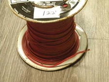 CAROL CABLE CO. 122' #12 RED MTW THHN THWN