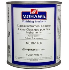 Quart Mohawk Classic Instrument Lacquer - Clear Gloss (Nitro)