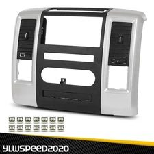 FIT FOR 2009 2010 2011 2012 DODGE RAM 1500/2500 CENTER DASH RADIO TRIM BEZEL