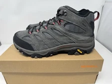 Merrell Moab 3 Mid GTX Gore Tex Waterproof Hiking Boots Mens Size 10.5 NEW Gray