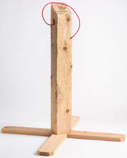 Cedar Cat Scratching Post - 32" Tall, Perfect for Happy Cats