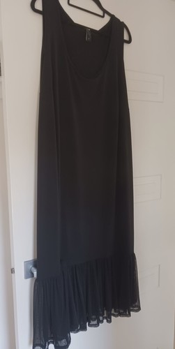 Robe Noire Longue Sans Manches - Taille S, Occasion Très Bon État, Style A-Line / Ball Gown