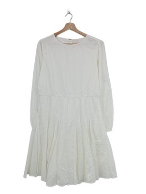 MRS & HUGS Sommerkleid Damen Kleid Gr. DE 38 wollweiß Casual-Look