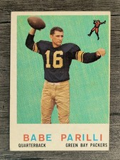 1959 Topps #107 Babe Parilli LOW GRADE