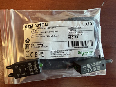 Schneider Qty.10 RZM031BN Relay Module New In Box