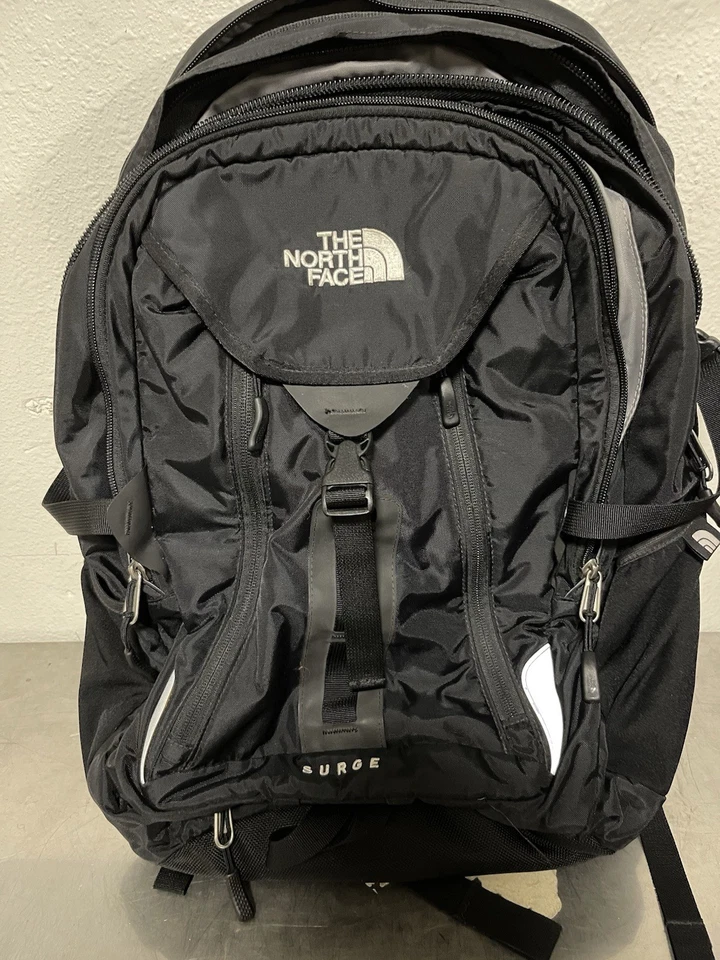 The North Face Surge Backpack Black Men's Great Condition - Image 4 of 4