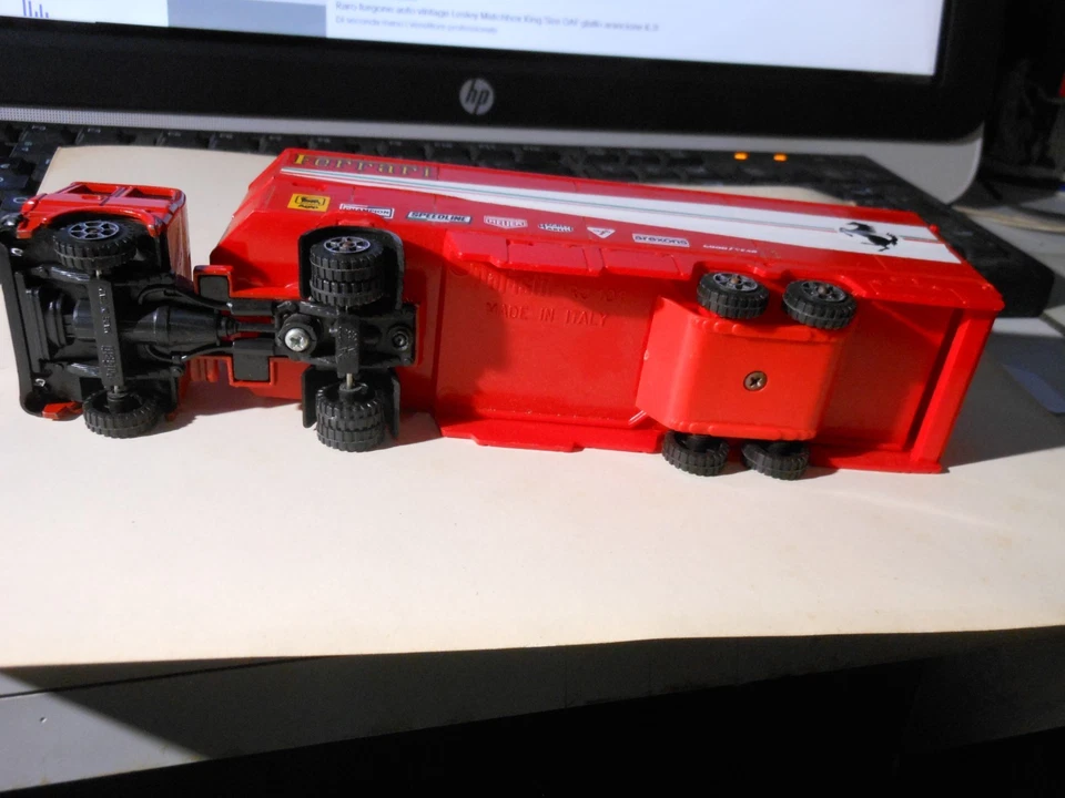 FERRARI Polistil RJ 101 Camion Fiat 170 TN 33 Ferrari F1 - Immagine 4 di 4