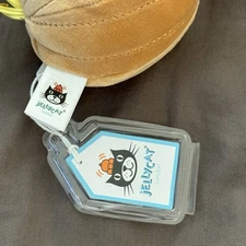 FREE SHIP! Jellycat Tag Protector Pack of 10 - Hard Plastic Clamshell
