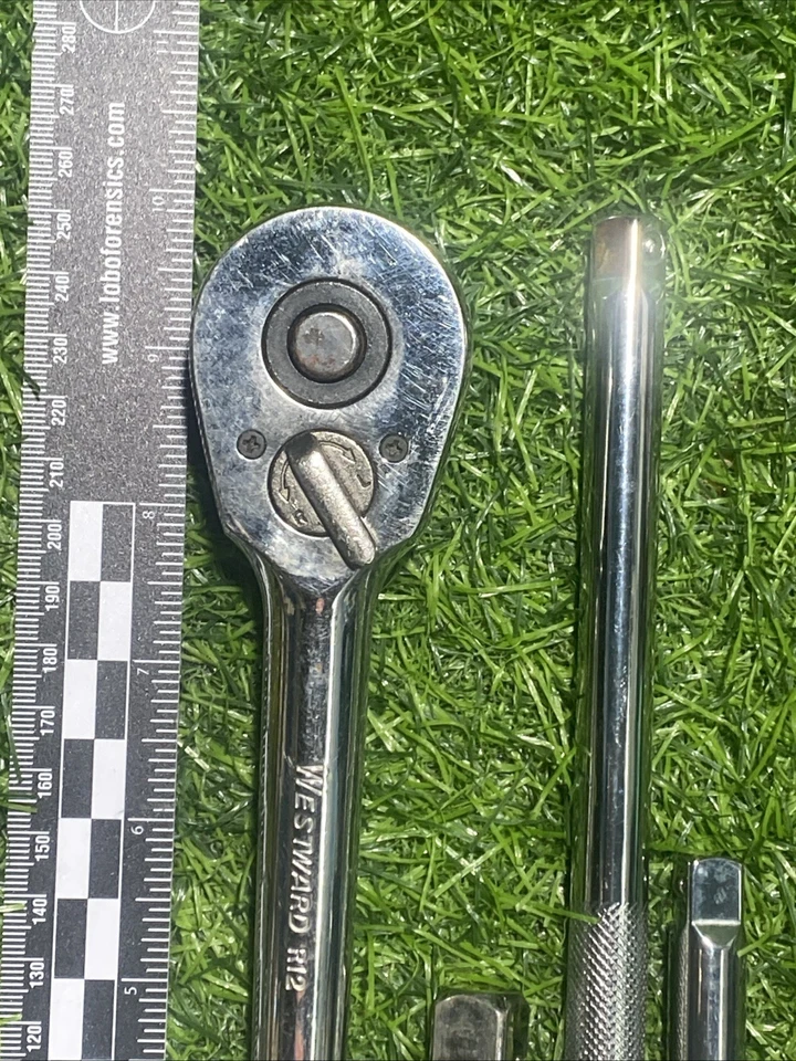 Westward R12 1/2” Ratchet 10” Long Quick Release Plus 5 Extensions - Image 2 of 4