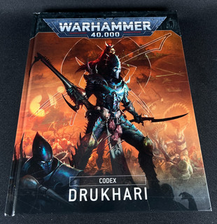 10th Edition Codex Drukhari Dark Eldar Warhammer 40k