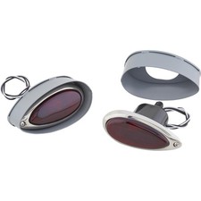1938-1939 Ford Taillight Kit W Frenching Buckets