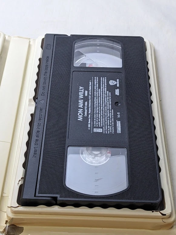 Mon Ami Willy / Free Willy VHS - Versión Francesa 1993 - Colección Warner Bros Foto 4 de 4