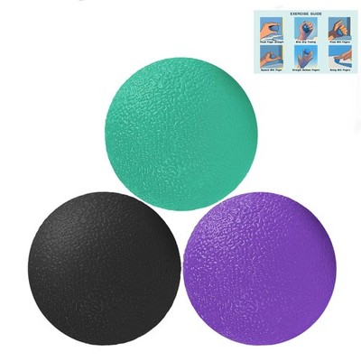 	RIDEHILL 3 Pack Stress Balls for Adults Squeeze Balls for Hand Therapy Hand	